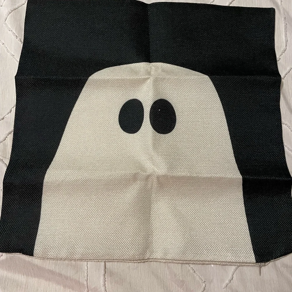 Ghost 👻 pillow cover.
